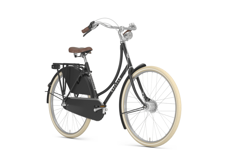 Gazelle Classic 3 Speed Matt Black-1